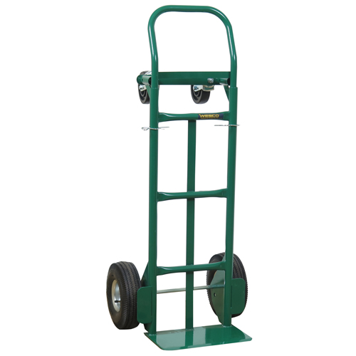 Greenline Economical Convertible Hand Truck - 656-21-PE , Steel, 600 lbs. Capacity FMT Sales Ltd
