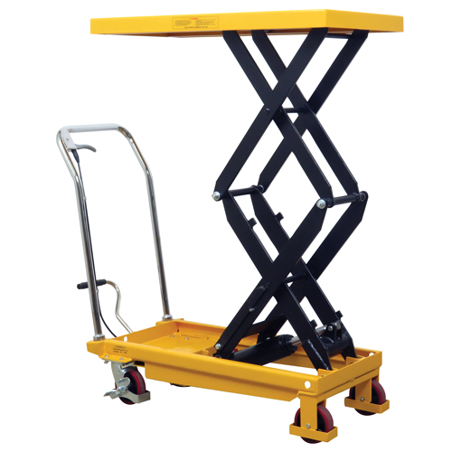 Hydraulic Scissor Lift Table, 19.5" L x 35.5" W/35-1/2" L x 19-1/2" W, Steel, 770 lbs. Capacity FMT Sales Ltd