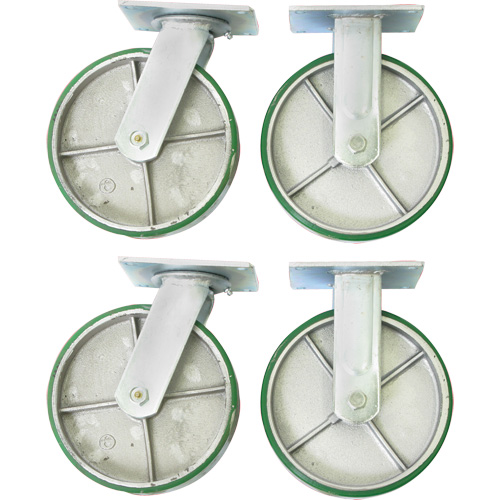 8" Caster Set for Platform Truck FMT Sales Ltd