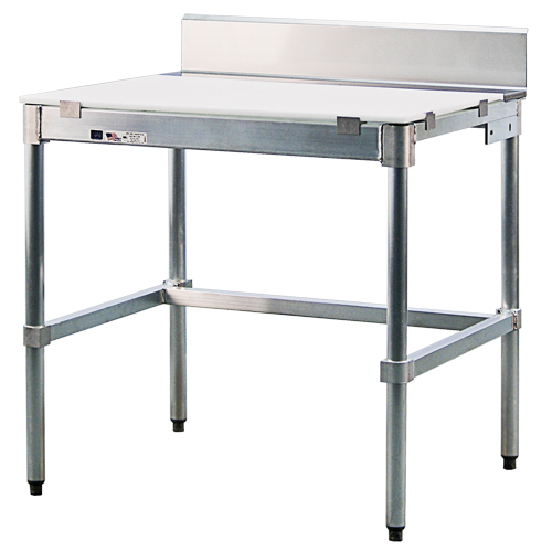 &eacute;tabli avec dessus en poly, 72" la x 24" p x 35-1/2" h, Capacit&eacute; 1600 lb FMT Sales Ltd