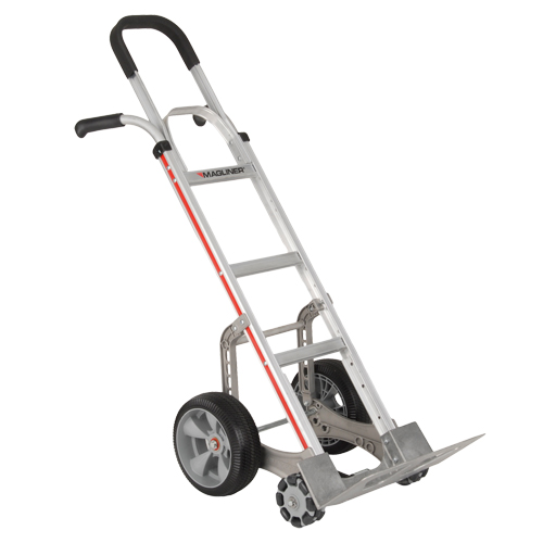 Diable autostabilisant, Prise Combinaison, Aluminium, Hauteur de 55'', Capacit&eacute; 500 lb FMT Sales Ltd
