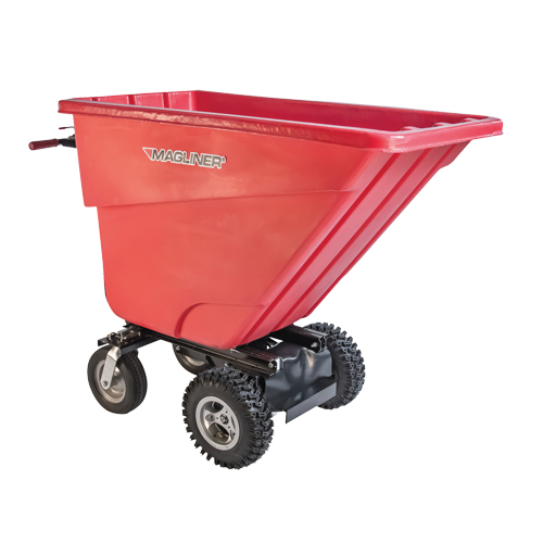 Motorized Tilt Truck, 13,5 pi³ Capacity, 45" H x 26-1/2" W x 68" D FMT Sales Ltd