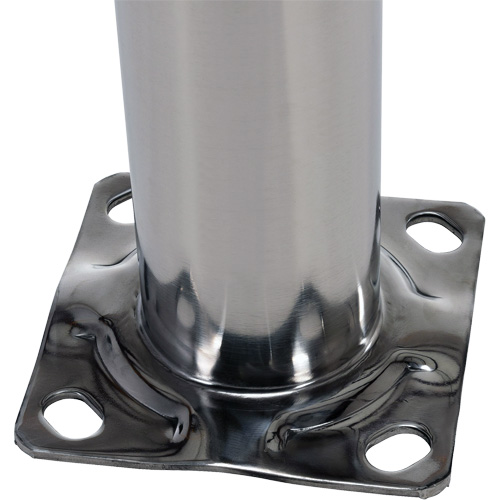 Butoir de s&eacute;curit&eacute;, Acier inoxydable, 36" h x 8" la, Argent FMT Sales Ltd