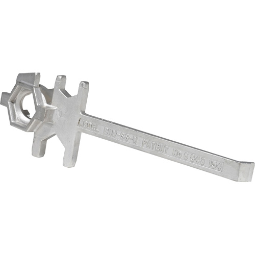 Drum Wrench, 3/4"/2" Opening, 9-1/2" Handle, Stainless Steel FMT Sales Ltd