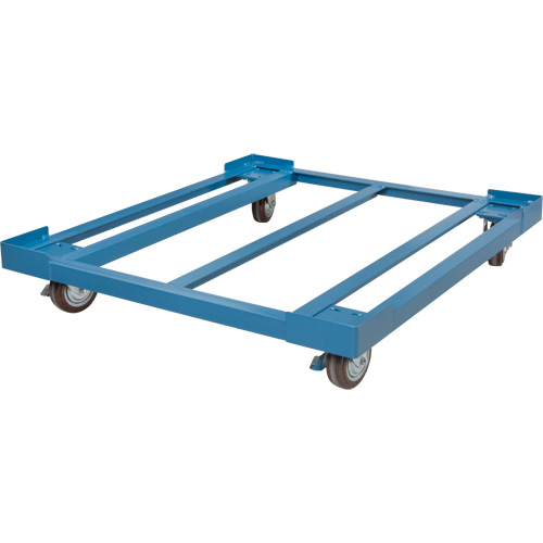 Socle roulant pour palette, 48,5" la x 43" p x 8" h, Capacit&eacute; de 3000 lb FMT Sales Ltd