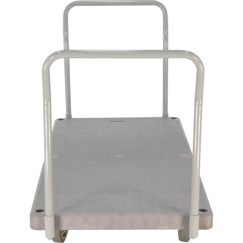 Chariot &agrave; plateforme en plastique robuste, 60" lo x 30" la, 3000 lb cap, Roues Polyur&eacute;thane FMT Sales Ltd