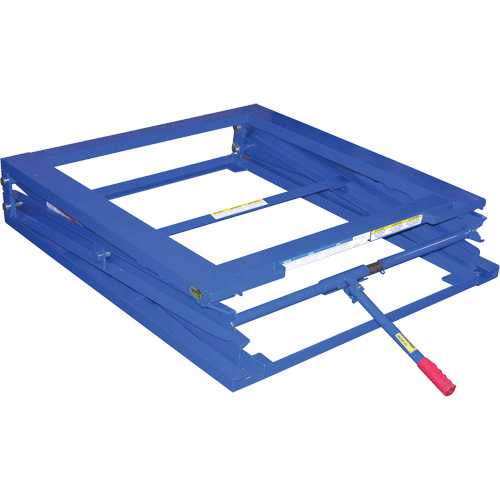 Support de palette ajustable, 42-1/2" lo x 40" la, Capacit&eacute; 5000 lb FMT Sales Ltd