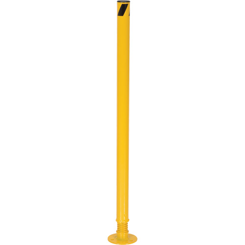 Borne de protection &agrave; ressort, Acier, 42" h x 2-1/8" la, Jaune FMT Sales Ltd