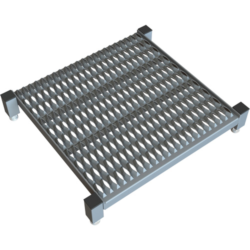 Plateforme de travail en une &eacute;tape &agrave; hauteur r&eacute;glable, 24" la x 24" pr, Capacit&eacute; de 800 lb, Enti&egrave;rement soud&eacute; FMT Sales Ltd