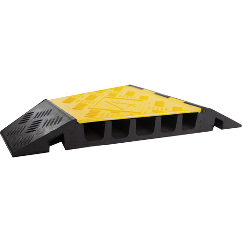 Protecteur de c&acirc;ble tourne-&agrave;-gauche robuste Powerhouse, 5 canaux, 12" lo x 19,75" la x 2,25" h FMT Sales Ltd