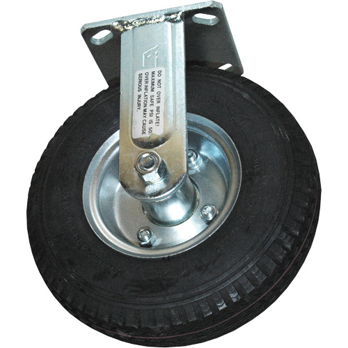 Roulette pneumatique rigide pour chariot &agrave; plateforme FMT Sales Ltd