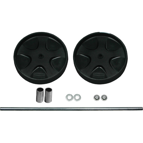 Janitor Cart Wheel & Axle Kit FMT Sales Ltd