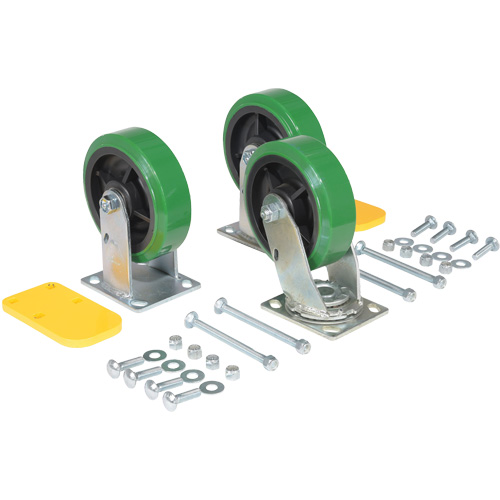 H Series Self-Dumping Hopper Caster Kit FMT Sales Ltd