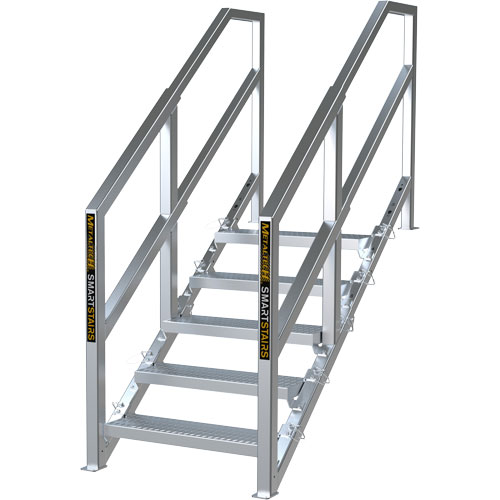 3-5 Step Telescopic Aluminum Smart Stairs FMT Sales Ltd