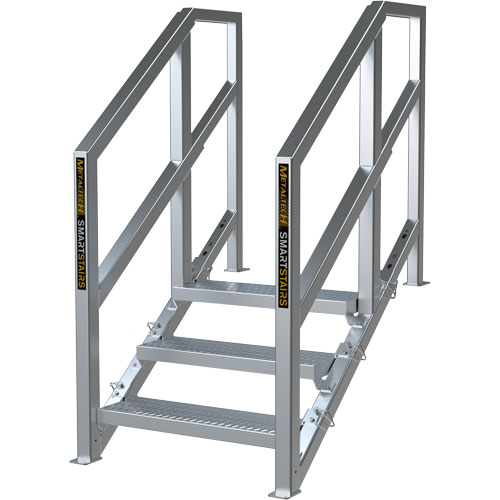 3-5 Step Telescopic Aluminum Smart Stairs FMT Sales Ltd