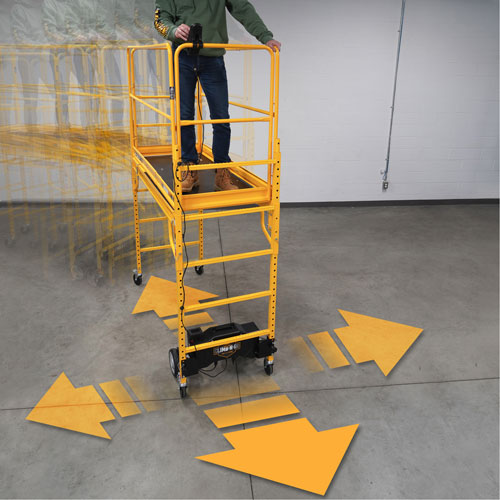 Syst&egrave;me de motorisation pour &eacute;chafaudage Climb-N-Go FMT Sales Ltd