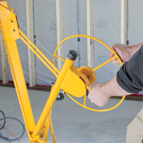 Appareils de levage pour panneaux de cloisons s&egrave;ches FMT Sales Ltd