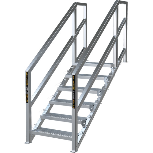 Syst&egrave;me d'escalier modulaire pour la construction de 6-10 marches SmartStairs, 75" ha FMT Sales Ltd