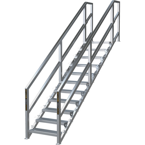 Syst&egrave;me d'escalier modulaire pour la construction de 11-16 marches SmartStairs, 120" ha FMT Sales Ltd