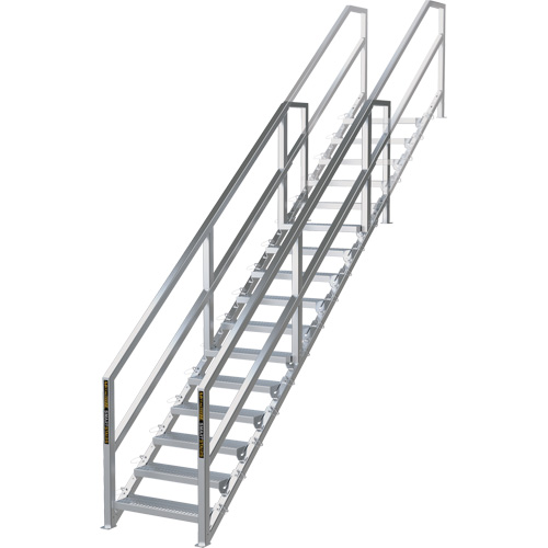 Syst&egrave;me d'escalier modulaire pour la construction de 11-16 marches SmartStairs, 120" ha FMT Sales Ltd