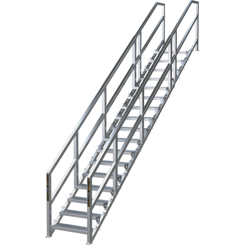 Syst&egrave;me d'escalier modulaire pour la construction de 17-21 marches SmartStairs, 157-1/2" ha FMT Sales Ltd