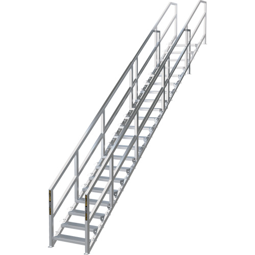 Syst&egrave;me d'escalier modulaire pour la construction de 17-21 marches SmartStairs, 157-1/2" ha FMT Sales Ltd
