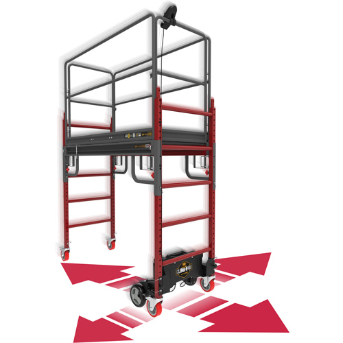 Trousse compl&egrave;te d'&eacute;chafaud motoris&eacute; Buildman Baker 6', 31" p x 118-3/4" h FMT Sales Ltd