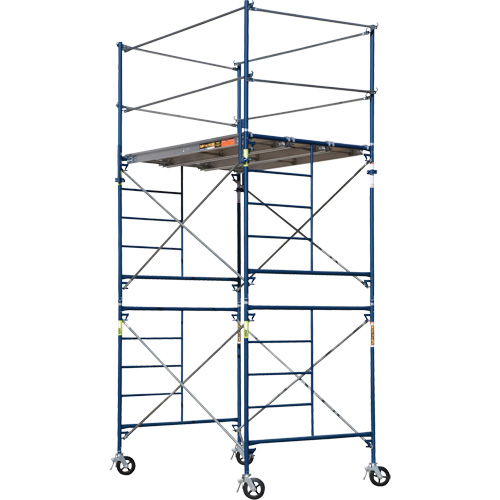 Complete Scaffold Tower with Casters, 69-1/2" D x 178" H FMT Sales Ltd