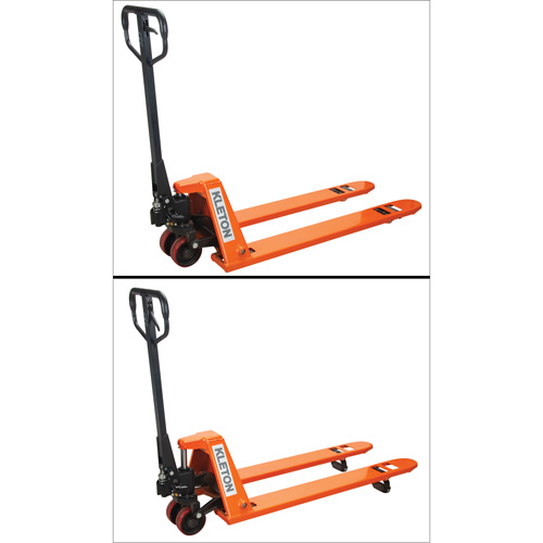 Low Profile Hydraulic Pallet Trucks, 48" L x 20.5" W, 3300 lbs. Cap. FMT Sales Ltd