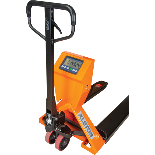 Transpalette &agrave; balance num&eacute;rique, 44,5" lo x 27,75" la, Capacit&eacute; de 4400 lb FMT Sales Ltd