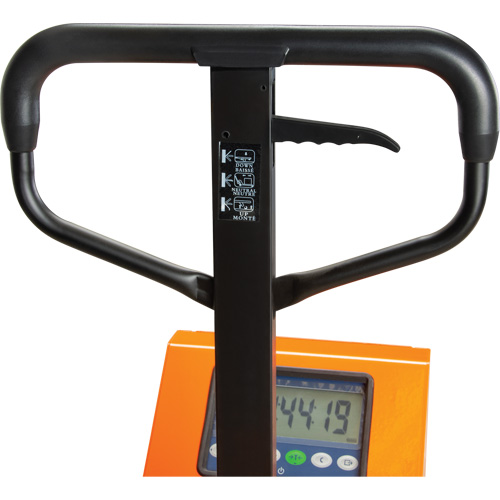 Transpalette &agrave; balance num&eacute;rique, 44,5" lo x 27,75" la, Capacit&eacute; de 4400 lb FMT Sales Ltd