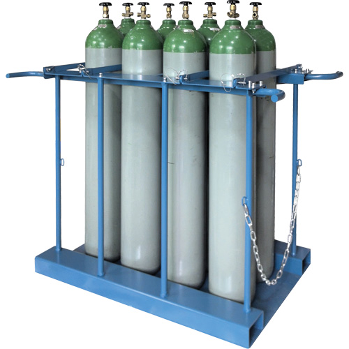 Support de rangement pour 8 cylindres pour chariot &eacute;l&eacute;vateur FMT Sales Ltd