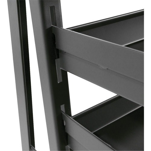 Single-Sided Heavy Duty A-Frame Cart with 6 Trays, 38" x 25" x 63", 2500 lbs. Capacity FMT Sales Ltd