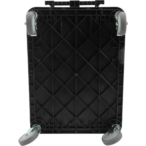 Utility Cart with Deep Lip Shelf, 3 Tiers, 19" x 39-1/2" x 28-1/4", 330 lbs. Capacity FMT Sales Ltd