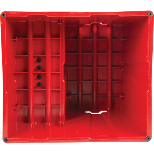 Escabeau industriel, 2 marches, 26" x 22-7/16" x Hauteur 19-11/16" FMT Sales Ltd