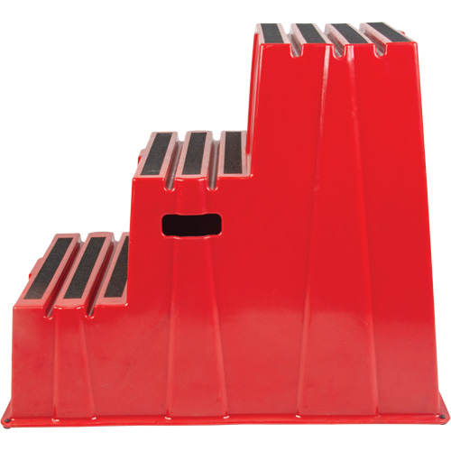 Escabeau industriel, 3 marches, 34-13/16" x 22-7/16" x Hauteur 28-1/2" FMT Sales Ltd