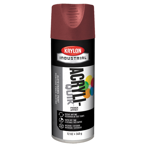 Industrial Acryli-Quik Lacquer, Ruddy Brown, Very Flat, 12 oz., Aerosol Can FMT Sales Ltd