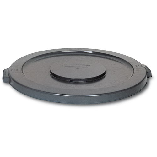 Couvercles ronds Brute, Couvercle plat, Plastique/Poly&eacute;thyl&egrave;ne, Convient aux contenants 19-7/8" dia. FMT Sales Ltd