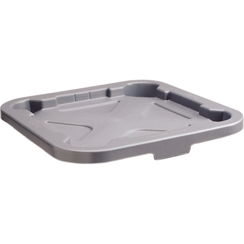 Couvercles  Brute, carr&eacute;s, Couvercle plat, Plastique/Poly&eacute;thyl&egrave;ne, Convient aux contenants 22" x 22" FMT Sales Ltd