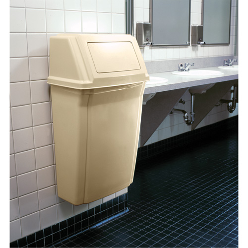 Slim Jim&reg; Containers, Swing Lid, Plastic, Fits Container Size: 19-1/2" x 12" FMT Sales Ltd