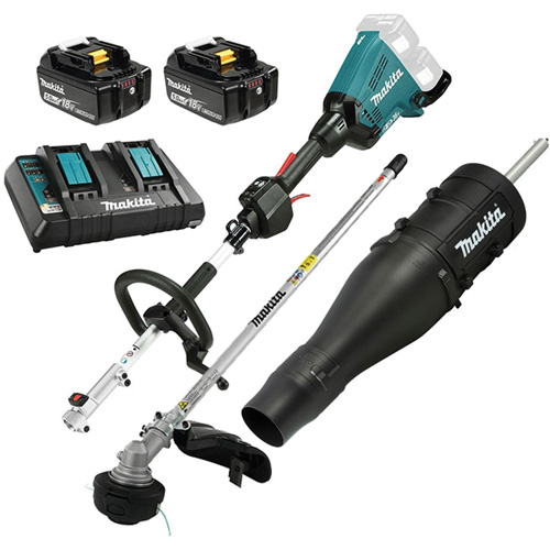 LXT 5.0 Ah Brushless Split Shaft Power Unit Kit with EM405MP Line Trimmer, Battery Powered, 36 V FMT Sales Ltd