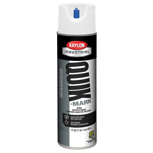 Peinture de marquage industrielle invers&eacute;e &agrave; base de solvant Quik-Mark, 17 oz, Canette a&eacute;rosol FMT Sales Ltd