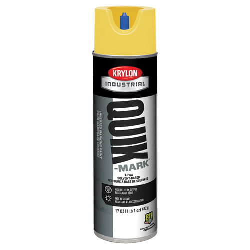 Peinture de marquage industrielle invers&eacute;e &agrave; base de solvant Quik-Mark, 17 oz, Canette a&eacute;rosol FMT Sales Ltd