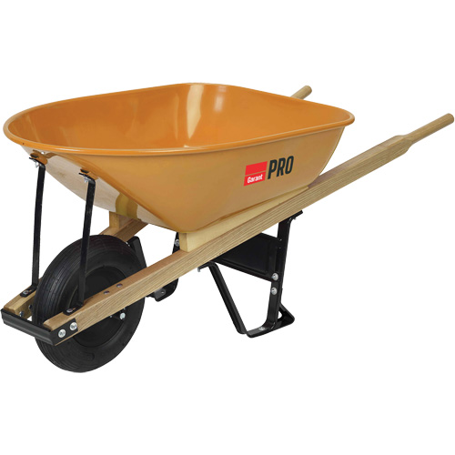 Brouettes robustes Pro, 6 pi³, plateau Acier FMT Sales Ltd
