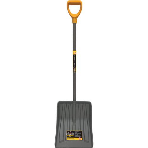 Pro Snow Shovel, Polypropylene Blade, 13-7/8" Wide, D-Grip Handle FMT Sales Ltd