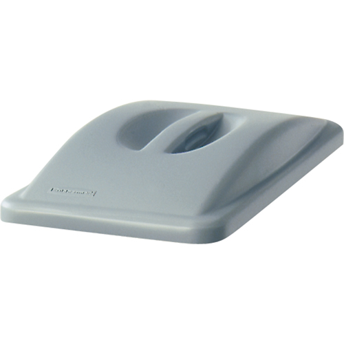 Dessus &agrave; poign&eacute;e Slim Jim, Couvercle plat, Plastique, Convient aux contenants 20-3/8" x 11-5/16" FMT Sales Ltd