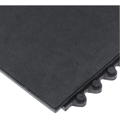 24/Seven&reg; Matting, Rubber, 3' W x 3' L, 5/8" Thick, Black FMT Sales Ltd