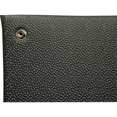 Tapis Comfort-King antistatique, 2' la x 3' lo x 3/8" &eacute;p, Rugueux, Gris FMT Sales Ltd