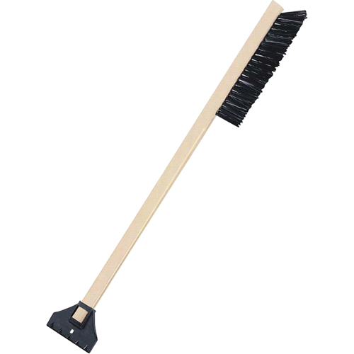 Snow Brush, 25" Long, Beige/Black FMT Sales Ltd