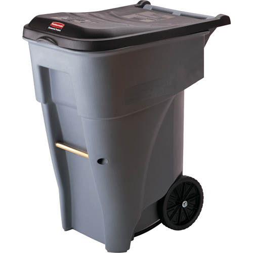 Brute&reg; Roll Out Containers, Polyethylene, 65 US gal. FMT Sales Ltd